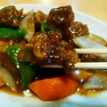 中国家庭料理 大福元 - 骨付き肉の下味がウマい