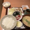 玉乃光酒蔵 - マグロ中落ち定食