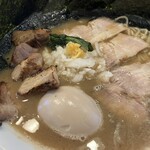 オモテナシヌードル まつじ - 特製濃炊　錦爽鶏だしそば