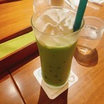 むさしの森珈琲 - 抹茶ラテ　アイス