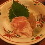 籠太 - 鶏のお刺身も頂けます。