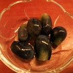 籠太 - ぶどうがデザートです。