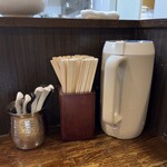 中華そば いぶき - 卓上アイテム♪