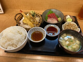 ちび田 - ちび田定食Ｂ　990円（ごはん大盛り）