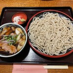 十和田はつ花 蕎麦＆ワイン居酒屋 - 鴨南蛮せいろ