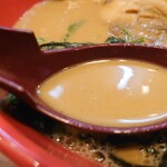 浅壱家 - スープ（油少なめオーダー）
