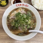 Misuta Ramen - ギョーザセット 1,200円 (ミスターラーメン(醤油))