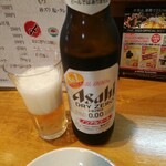 Ayatori - ノンアルコールビール一本目