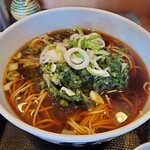 そば・うどん自家製麺 まる美 - 春菊天そば