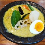 Ka Re Shoku Dou Koropo - まろやか豆乳・味噌スープとり野菜カレー