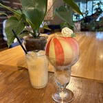 桃の農家カフェ ラペスカ - 