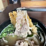 うどん工房かたつむり - 柔らかい牛肉