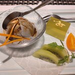 上野 寿司 祇園 - 本日の甘味。