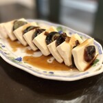 創作広東料理 漫莉キッチン - ◆ピータン豆腐のにんにくだれ和え