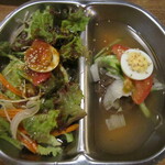 韓国家庭料理ジャンモ - 半々冷麺