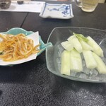 味処 高崎 - 瓜と白海老