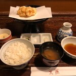天源・天ぷら専門店 - 海老かき揚げ