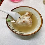ゆたか食堂 - 焼きおにぎり出汁茶漬け