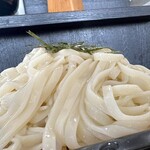 裕英うどん - ざるうどん大盛り！