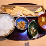 東京イカセンター - 鮭のハラス焼定食