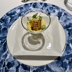 上高地ルミエスタホテル - 前菜のコーン美味しい