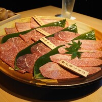 完全個室 しゃぶしゃぶ九 西麻布 本店 - 牛タン、ランプ、フィレ、ミスジ
