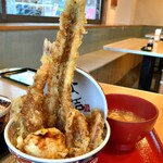 Ebinoya - 海鮮天丼。1490円