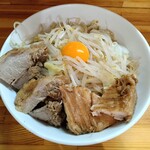 麺処 マゼル - 肉増しまぜそば 醤油（並）