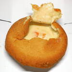 Kentakki Furaido Chikin - ...期間限定「チキンクリームホットパイ（400円）」、周囲部分のパイはカリカリ。。
