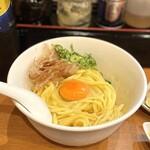 らぁ麺 半七 - 【限定】冷やし釜玉麺¥950