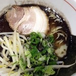 蒼天 - 黒油ラーメン