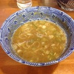 中華蕎麦 とみ田 - スープ割り（刻みネギ・刻み柚子）