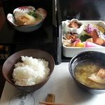 割烹 新多久 - 2013.二段重弁当