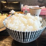 定食あさひ - ご飯は大盛が無料です