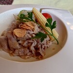 二人静 - ＜進肴＞信州アルプス牛冷製仕立て