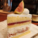 タイズ - 軽やかな生クリームのショートケーキ