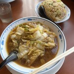 やまとラーメン香雲堂 - やまとラーメン小とチャーハン大