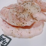 Gyuukaku - 豚トロブラックペッパー　プラピ