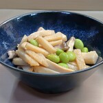 家庭料理 小川 - ズッキーニハム カレー炒め