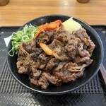 カルビ丼とスン豆腐専門店 韓丼 - キムチカルビ丼大盛り