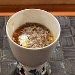 肉割烹 五平 - フォアグラの茶碗蒸し