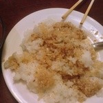 四季 - 13.10ご飯追加でスタミナ汁ライスを頂く！