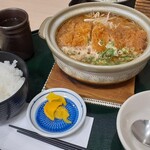 Resutoran Erie-Ru - 鍋焼き味噌かつラーメン定食