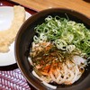 彦兵衛 - ぶっかけうどん(550円)+いか天(180円)