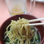 太白楼 - 太白麺、モチモチ