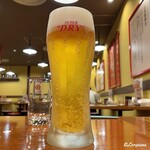 銀河辣麺堂 - 生ビール