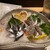 創作和食 厨 - 料理写真:秋刀魚と鰯のお造り。2大大好物。鰯は北海道産らしいです。青魚の良いとこだけという贅沢な味わいでした。