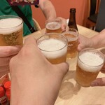 讃岐の味 岩久 - まずは乾杯！