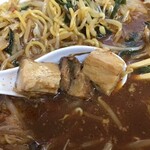 ニラ南蛮ラーメン 宝介 - 爆盛らーめん970円