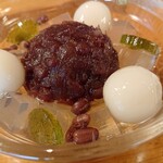 とらや工房 - あんみつのアップ